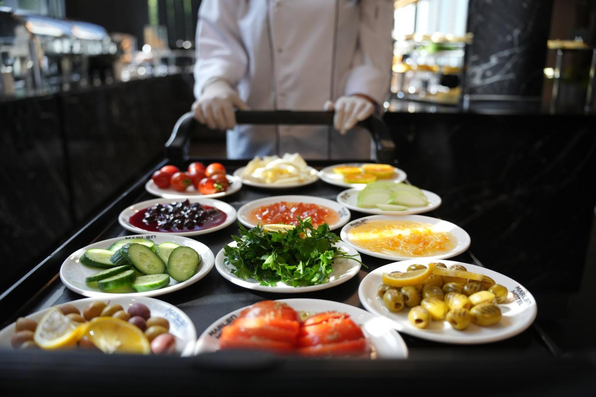 Marlen Hotel Bayrakli إزمير المظهر الخارجي الصورة