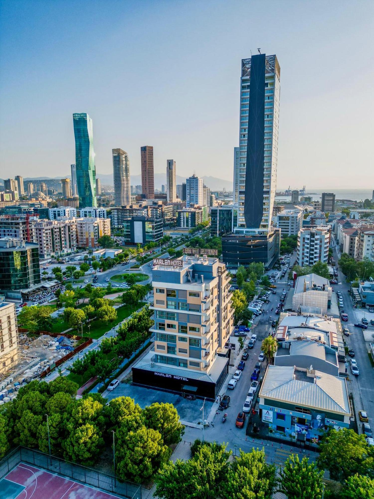 Marlen Hotel Bayrakli إزمير المظهر الخارجي الصورة